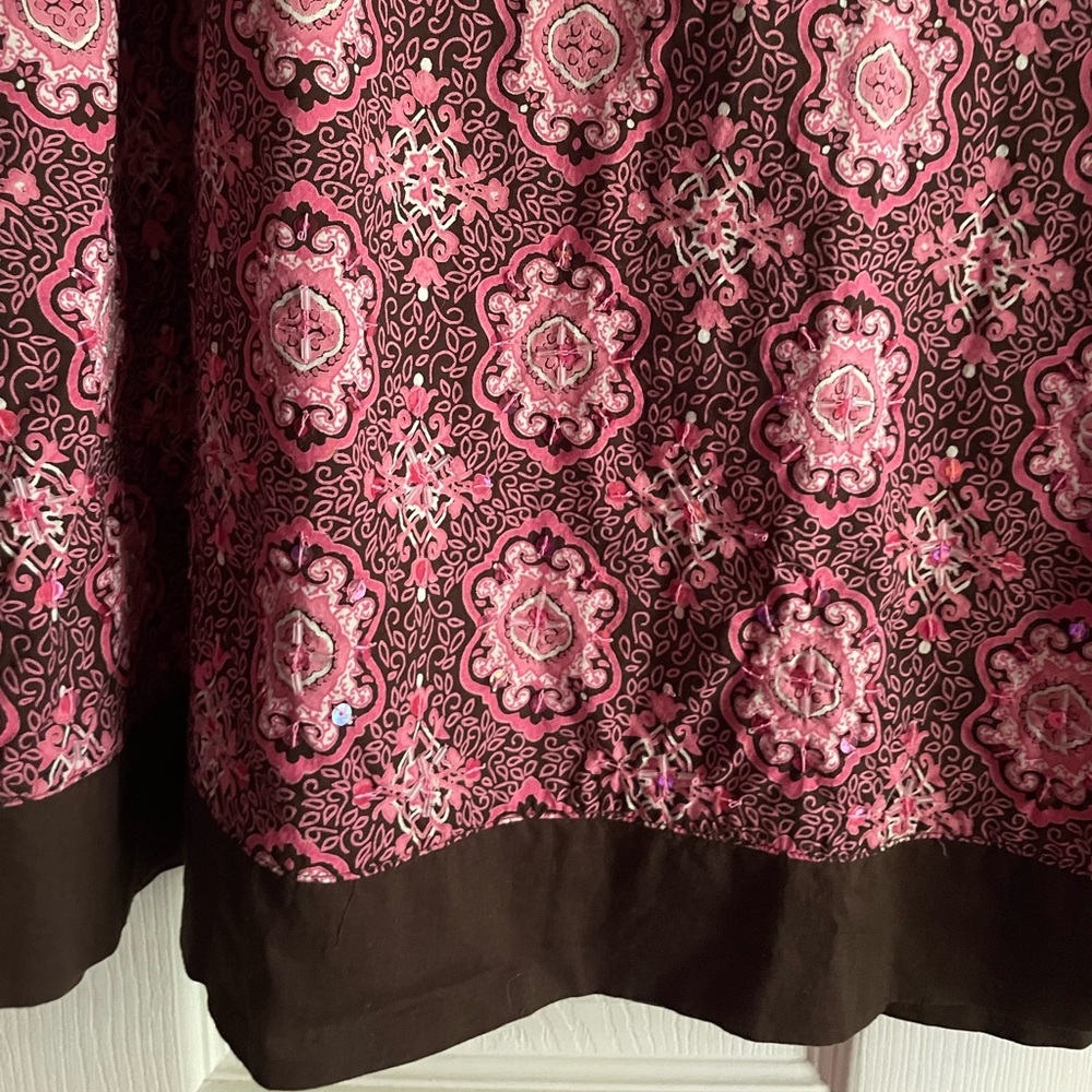 SOLD Linden Hill Women’s Size 14 Midi A-line Skirt - Picture 6 of 11